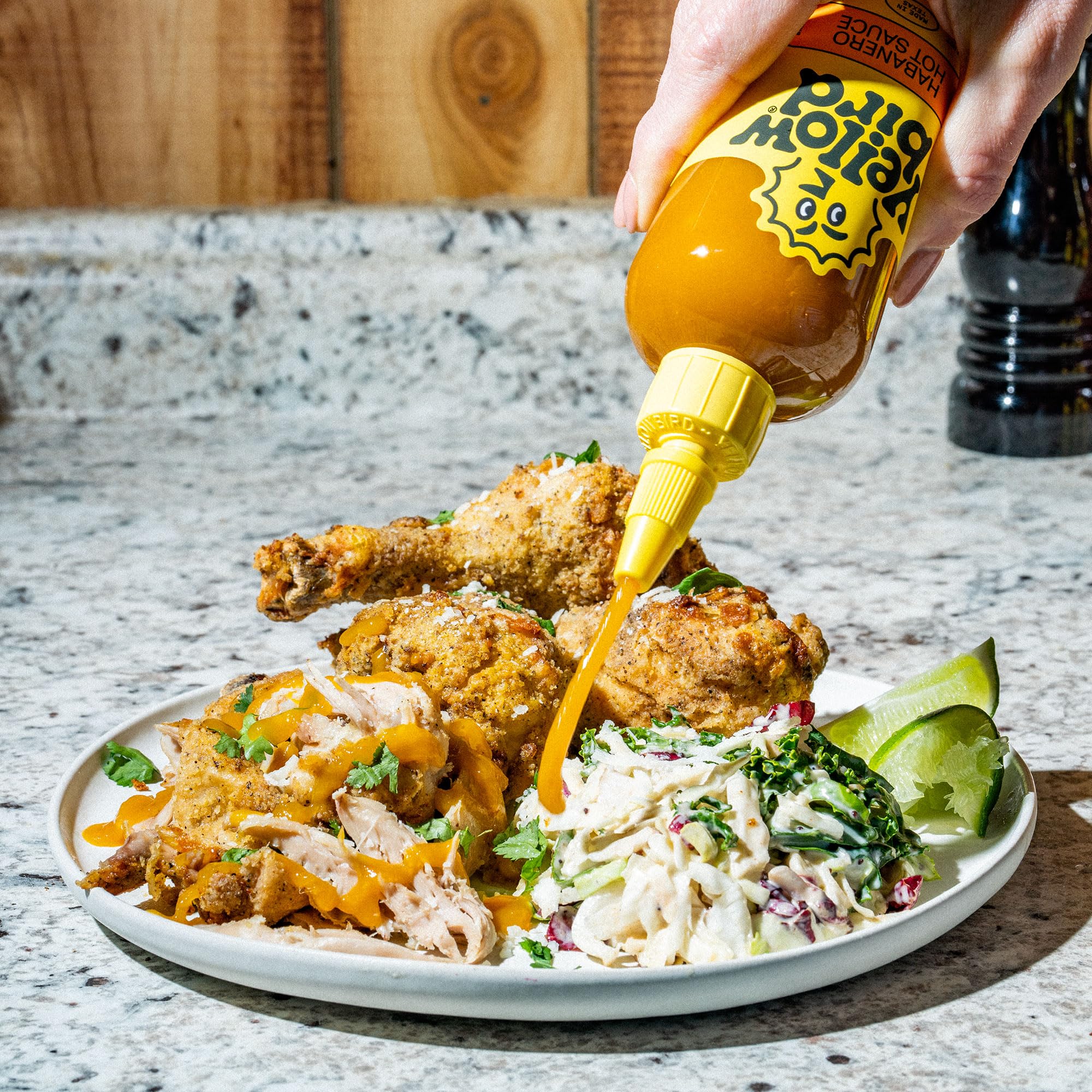 Yellowbird Classic Serrano bottle highlights crisp heat for tacos