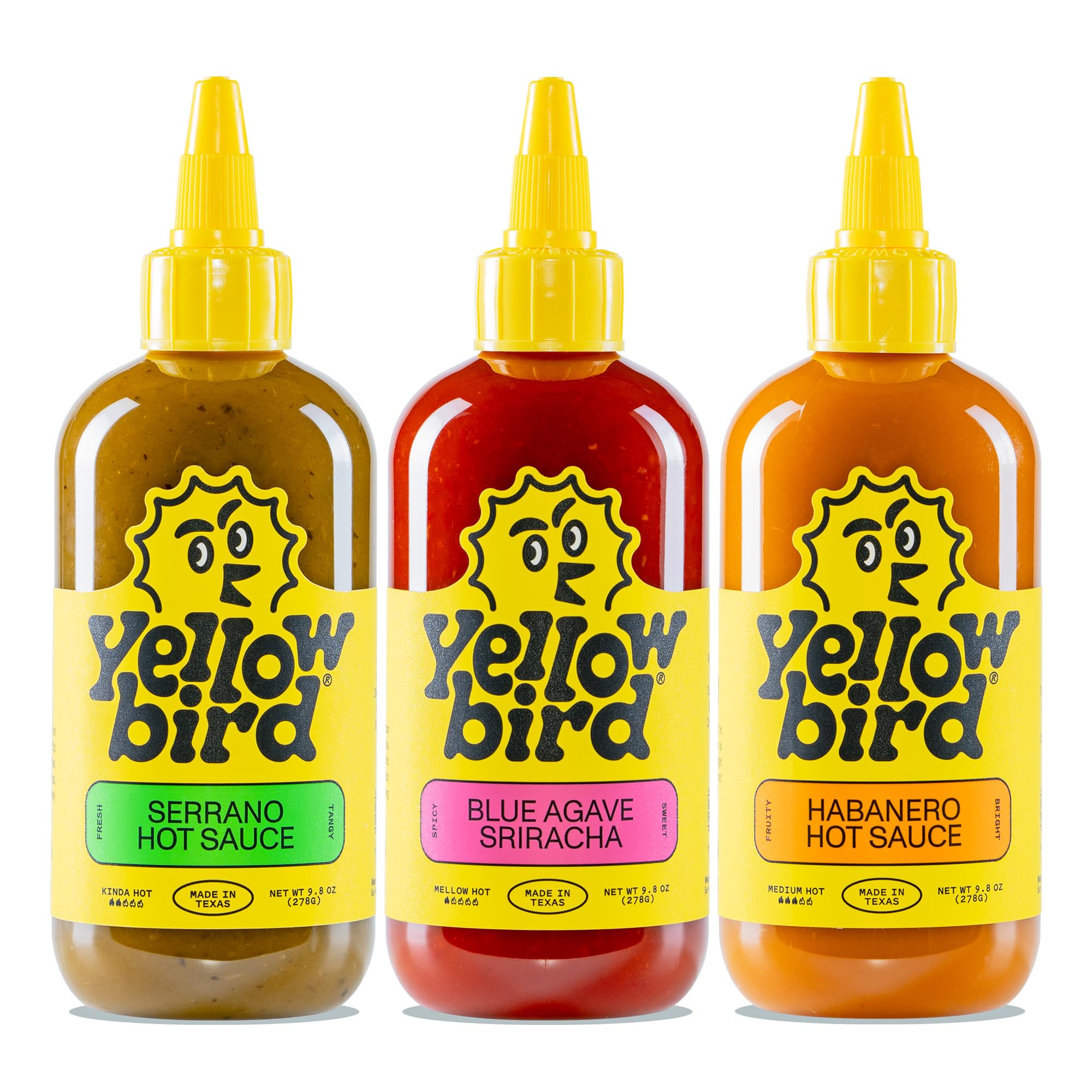 Yellowbird Classic Sriracha bottle with bold flavor for weeknight meals