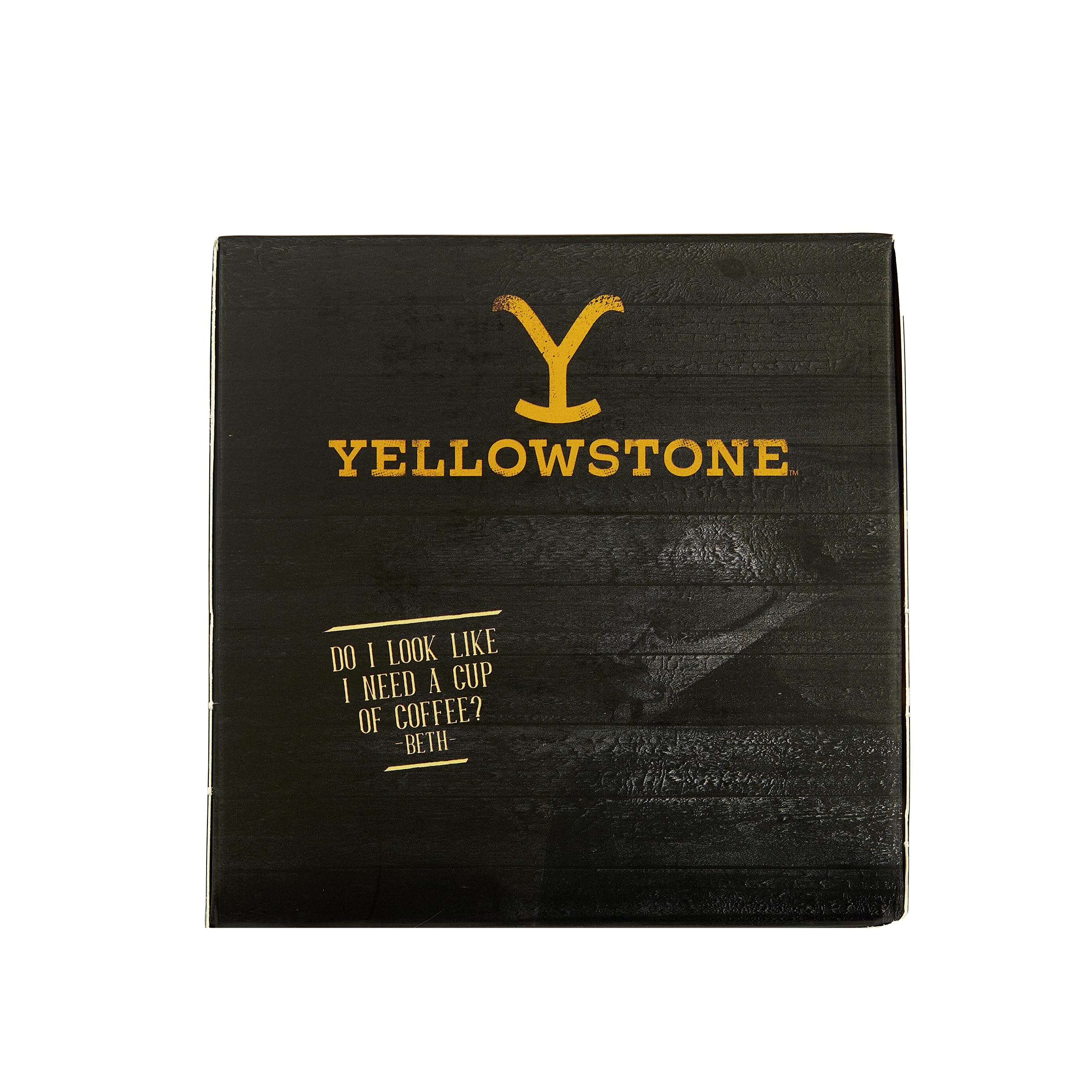 Yellowstone 100 percent arabica coffee beans deliver a smooth, premium cup.
