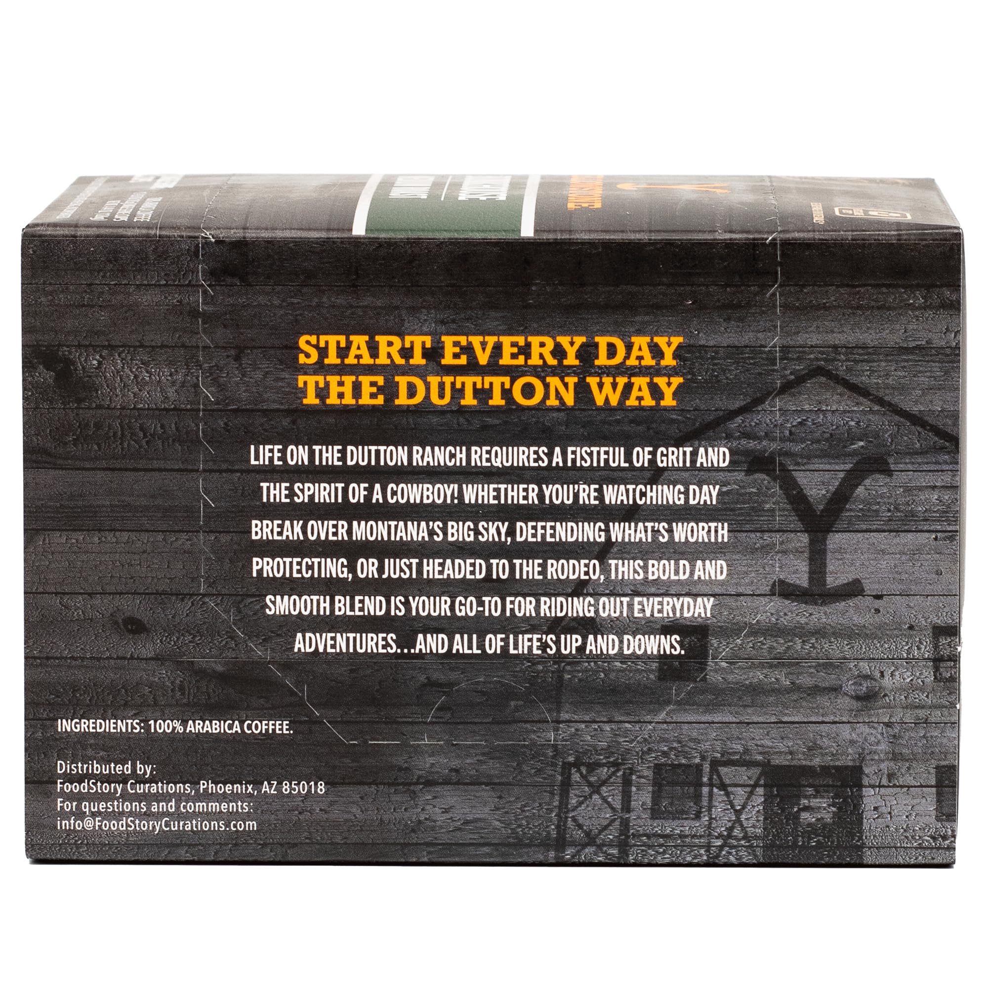 Yellowstone Bunkhouse packaging front showcases official licensing and authenticity.