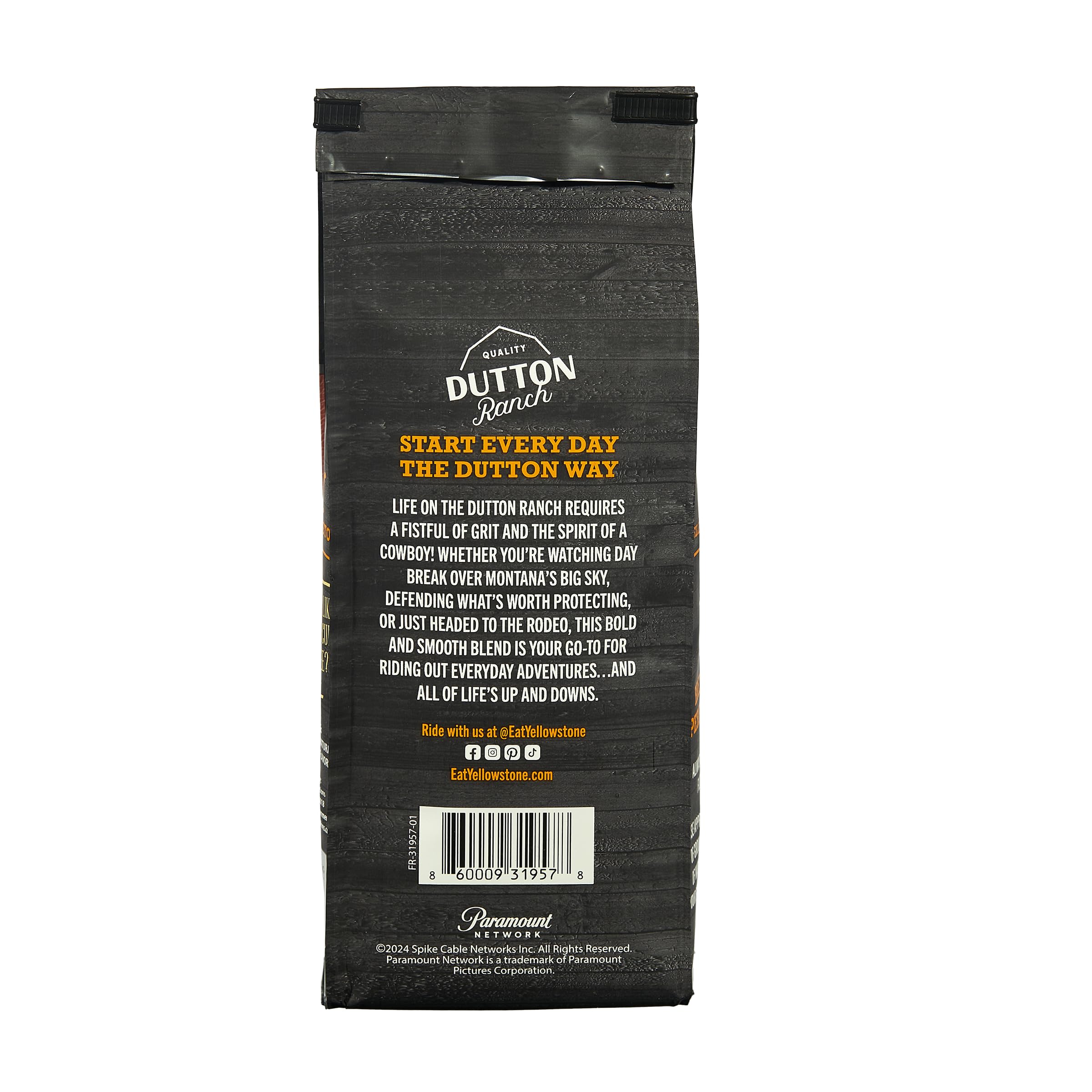Yellowstone Maple Bourbon Arabica beans close-up: high-quality beans for a smooth cup.