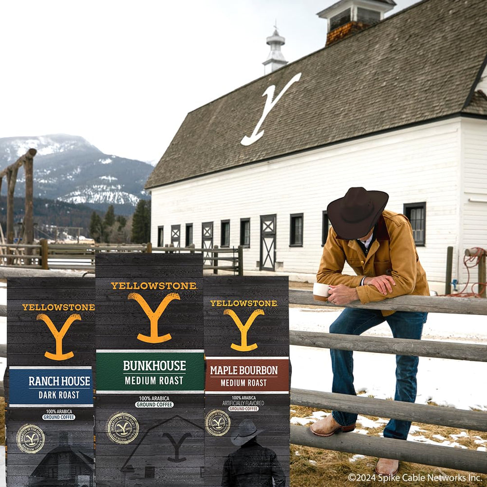 Yellowstone Maple Bourbon steam over cup: warm notes rise in your morning.