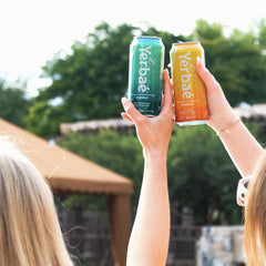 Yerbaé classic lemonade can with bright citrus hints signals refreshment.