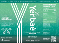 Yerbaé Energy Black Cherry Pineapple can, bold taste with clean energy.