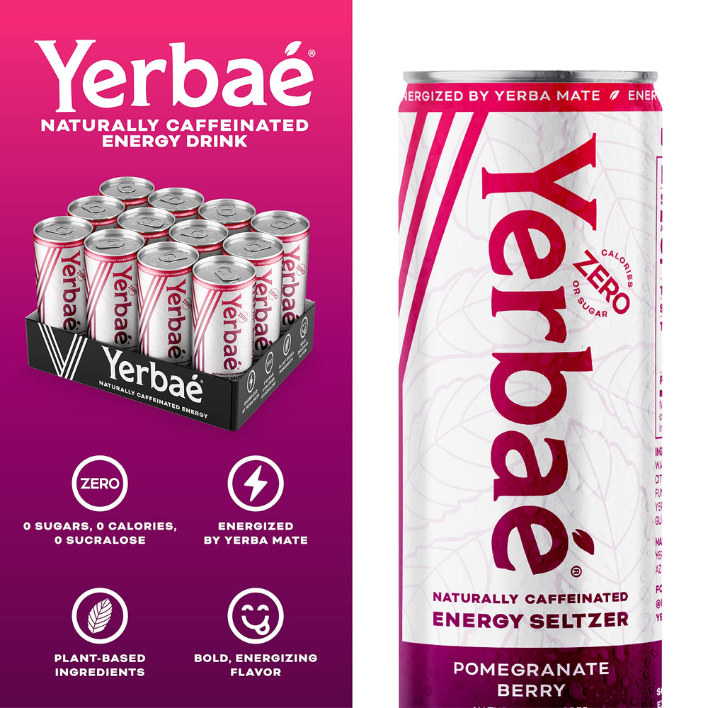Active person holding Yerbaé can outside for on-the-go energy