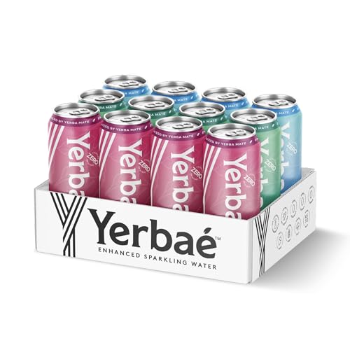 Yerbaé Energy Variety Pack Display showing multiple flavors for sharing.
