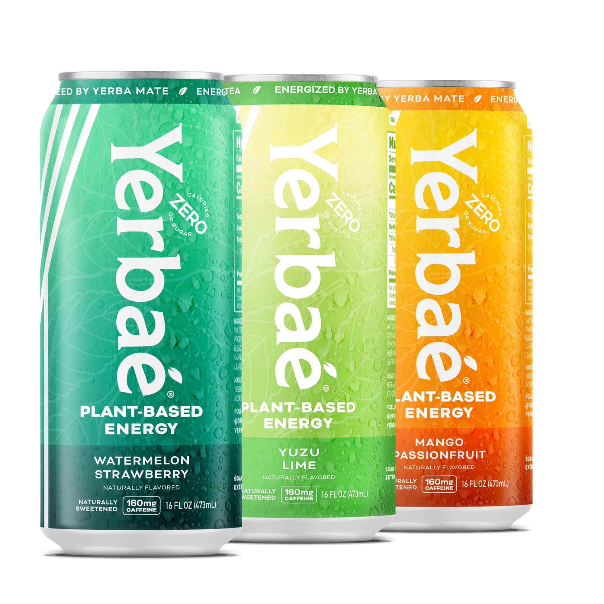 Yerbaé Watermelon Strawberry can—refreshing, sugar-free energy for on-the-go.