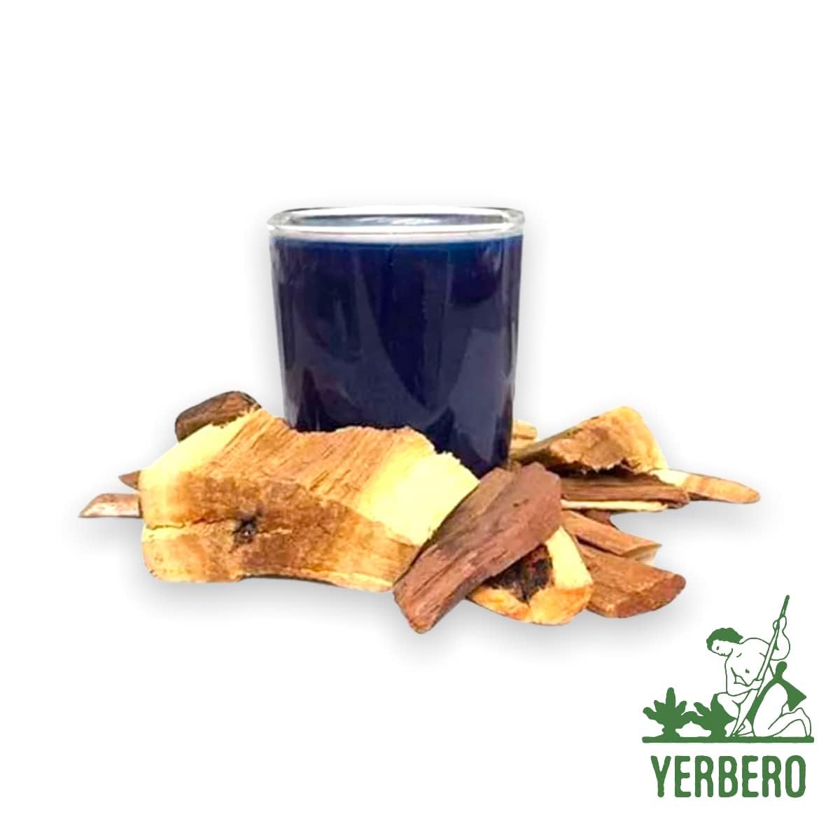 Yerbero Palo Azul tea wildcrafted kidney wood, fresh and aromatic.