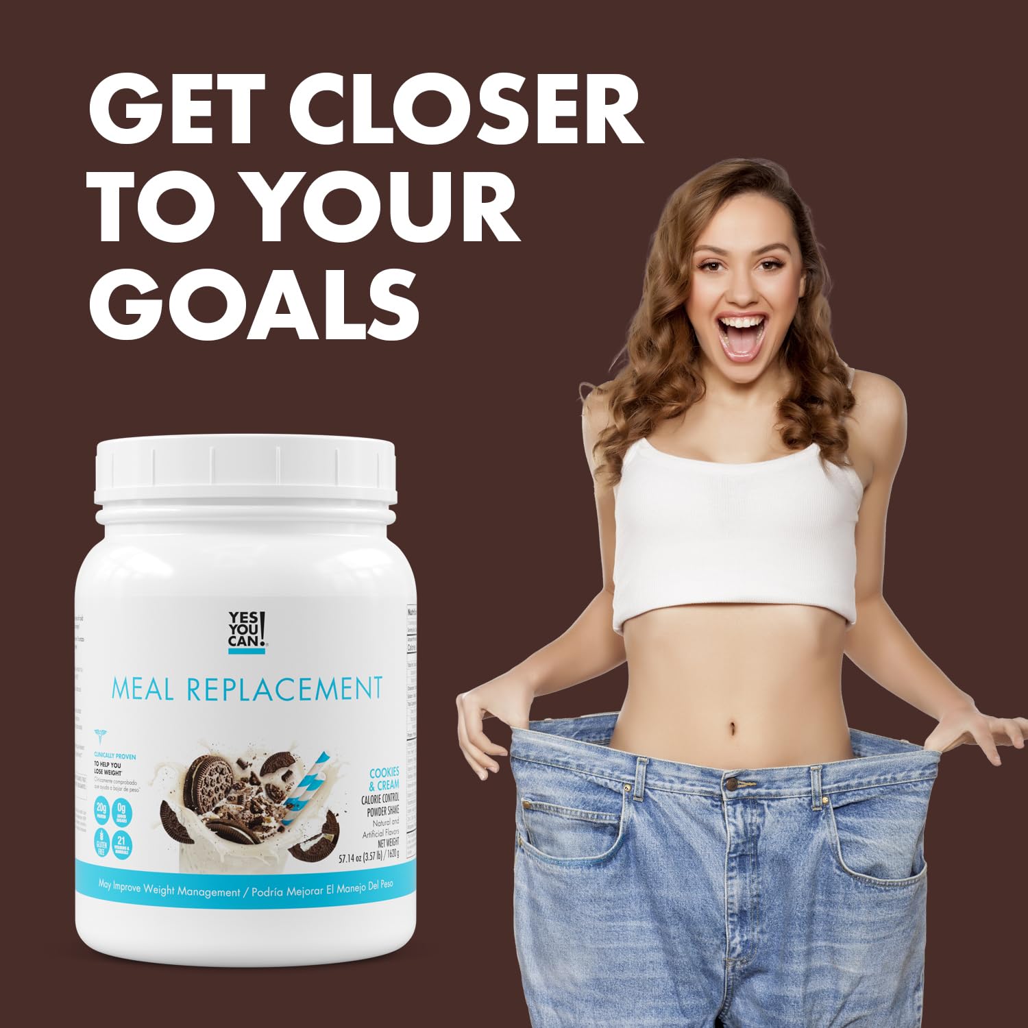 Yes You Can! cookies-cream flavor serve highlights indulgence with nutrition