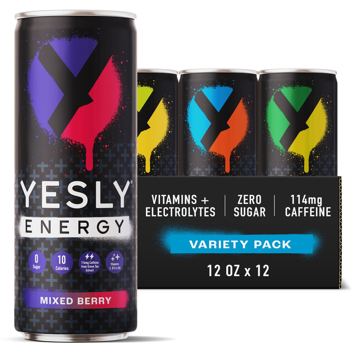 Yesly Energy Tropical Punch can offers a refreshing lift during workouts.