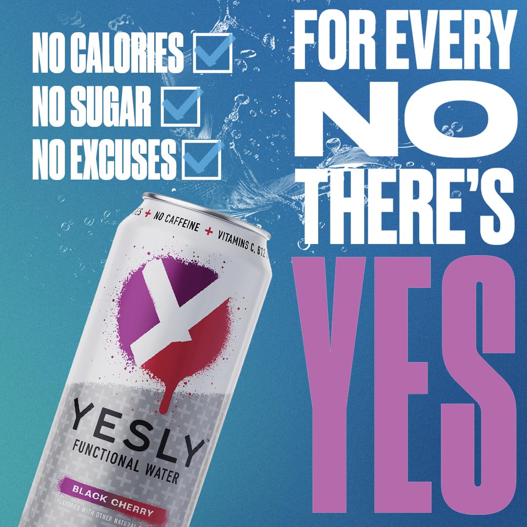 Yesly on work desk scene suggests sip-friendly hydration during the day.