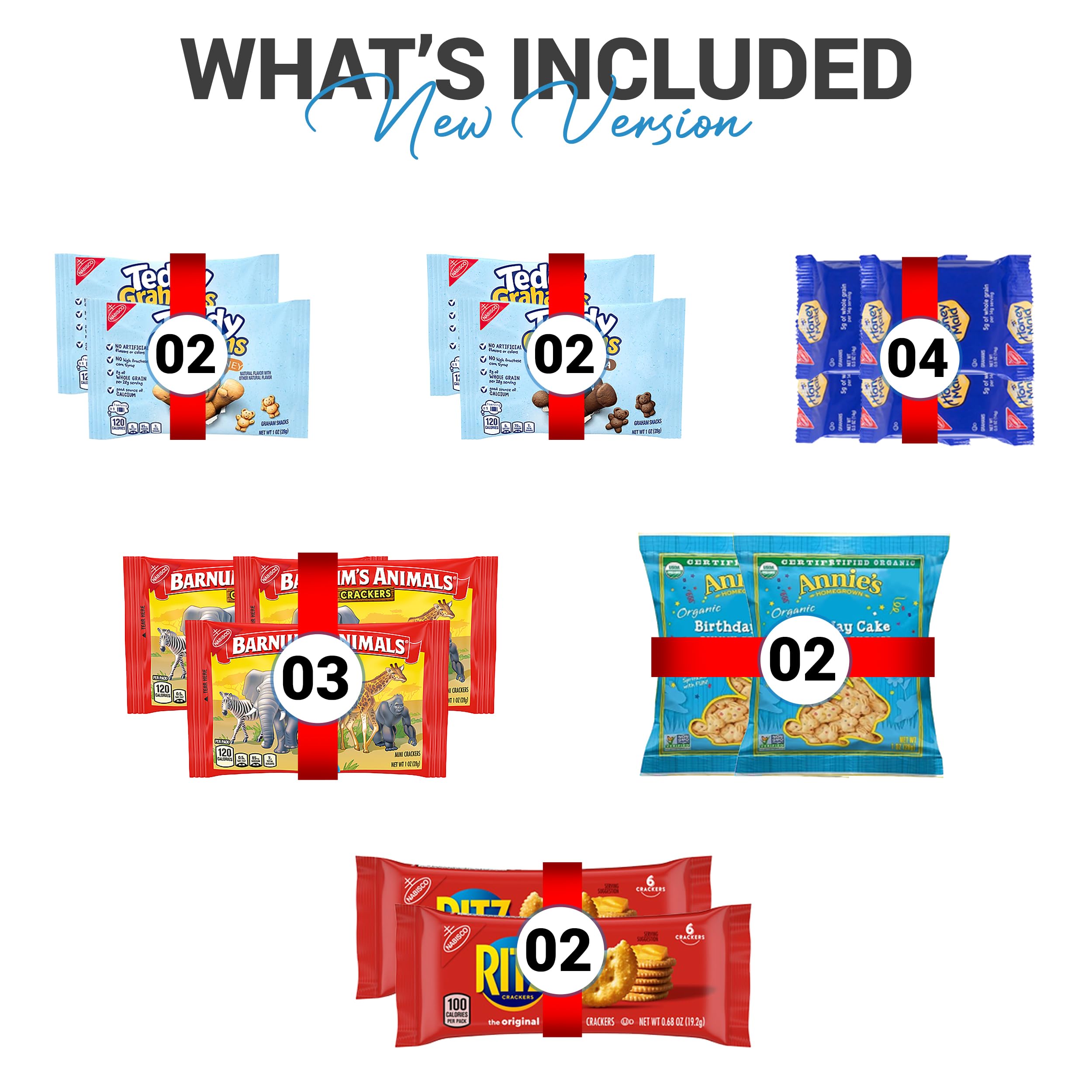 YESY Individually wrapped crackers close-up, portable snack convenience