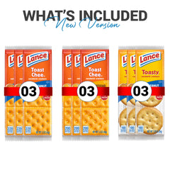 YESY Lance Crackers pack open, convenient on-the-go option