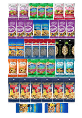 Yesy nuts variety box with individual packs for convenient on-the-go snacking.