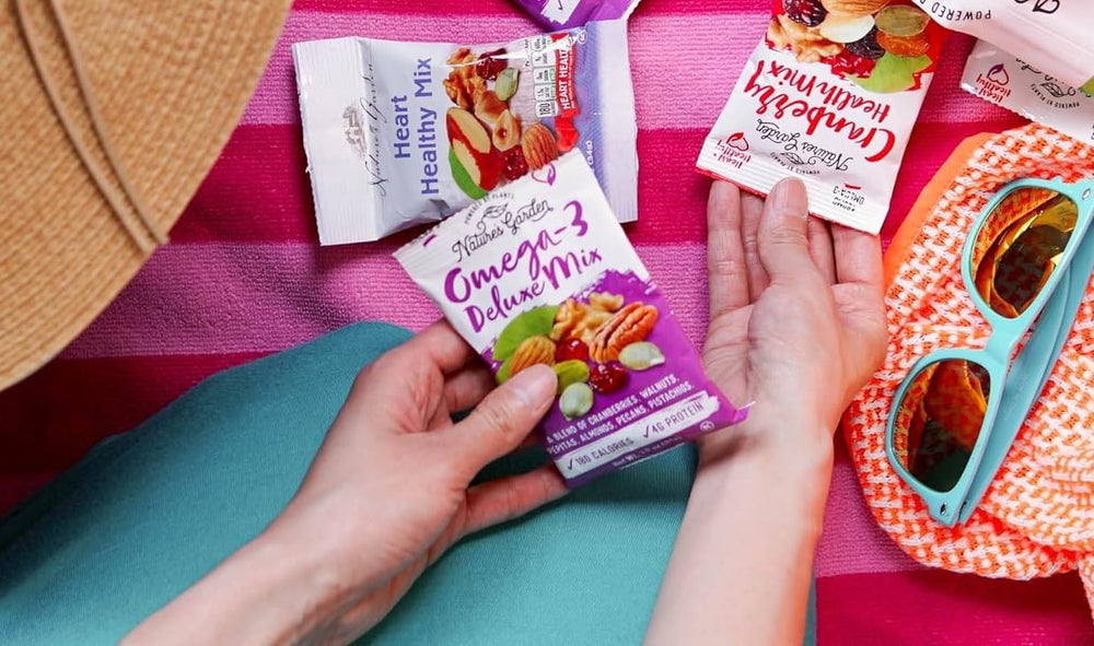 Yesy sunflower seeds in packs provide portable protein and fiber.