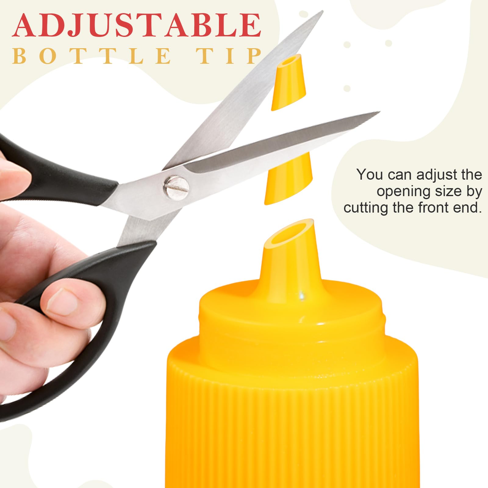 YGDZ funnels included to simplify icing transfer with less mess.