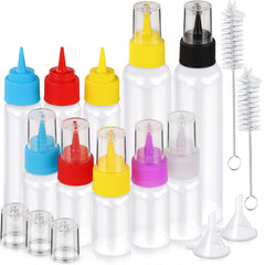 YGDZ icing bottle set 10-pack for precise cookie decorating and clean storage.