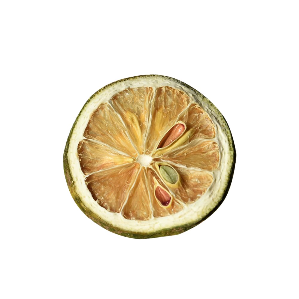 YiLing dried lime slices used as garnish to elevate drinks.