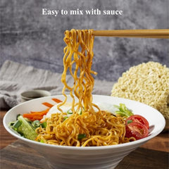 Yip Choice cooking setup with boiling water and noodles