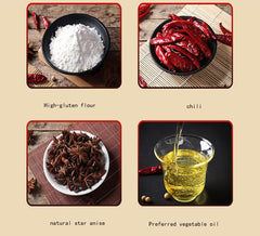 YMeijian Latiao 4-pack ready-to-eat snack, ideal for sharing.