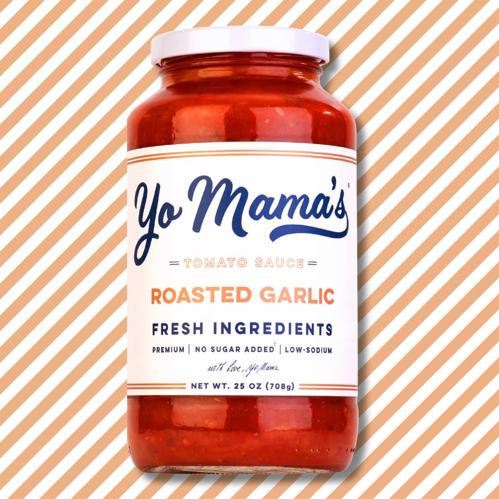 Yo Mama’s Foods Pasta Dish with Sauce showing restaurant-quality flavor at home
