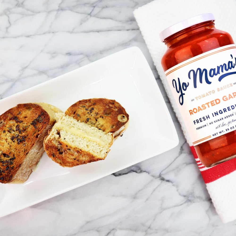 Yo Mama’s Foods Vegan gluten-free label for plant-based dinners