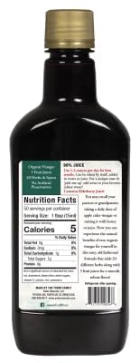 Yoder Naturals bottle pour showing tangy infusion for beverages