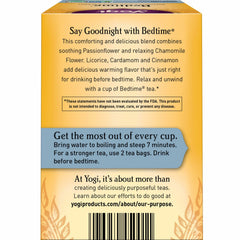 Dry blend of Yogi Bedtime Tea shows lavender and licorice hints.