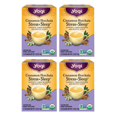 Yogi Cinnamon Horchata tea bags ready for a calming evening ritual