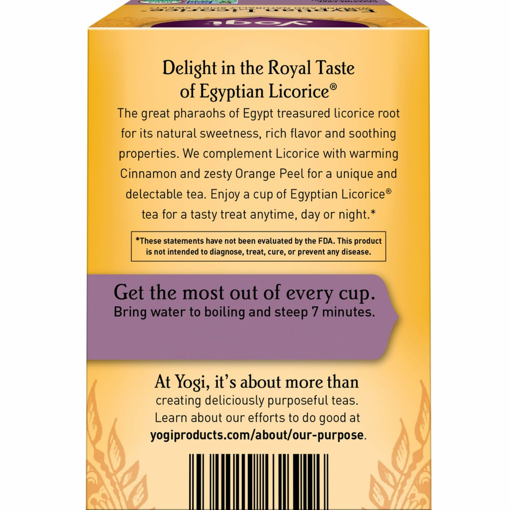 Kettle on with Yogi Egyptian Licorice Tea steeping.