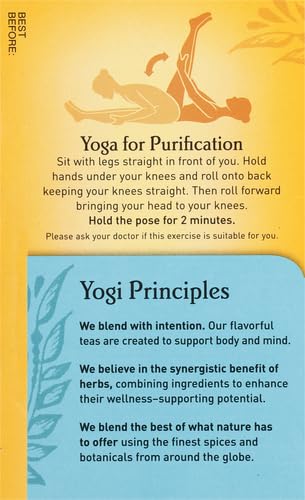 Yogi Organic Detox Tea morning ritual on the counter for a mindful start