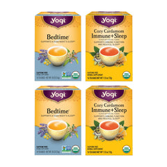 Yogi Sleep & Immunity Variety Pack front view for a cozy winter routine