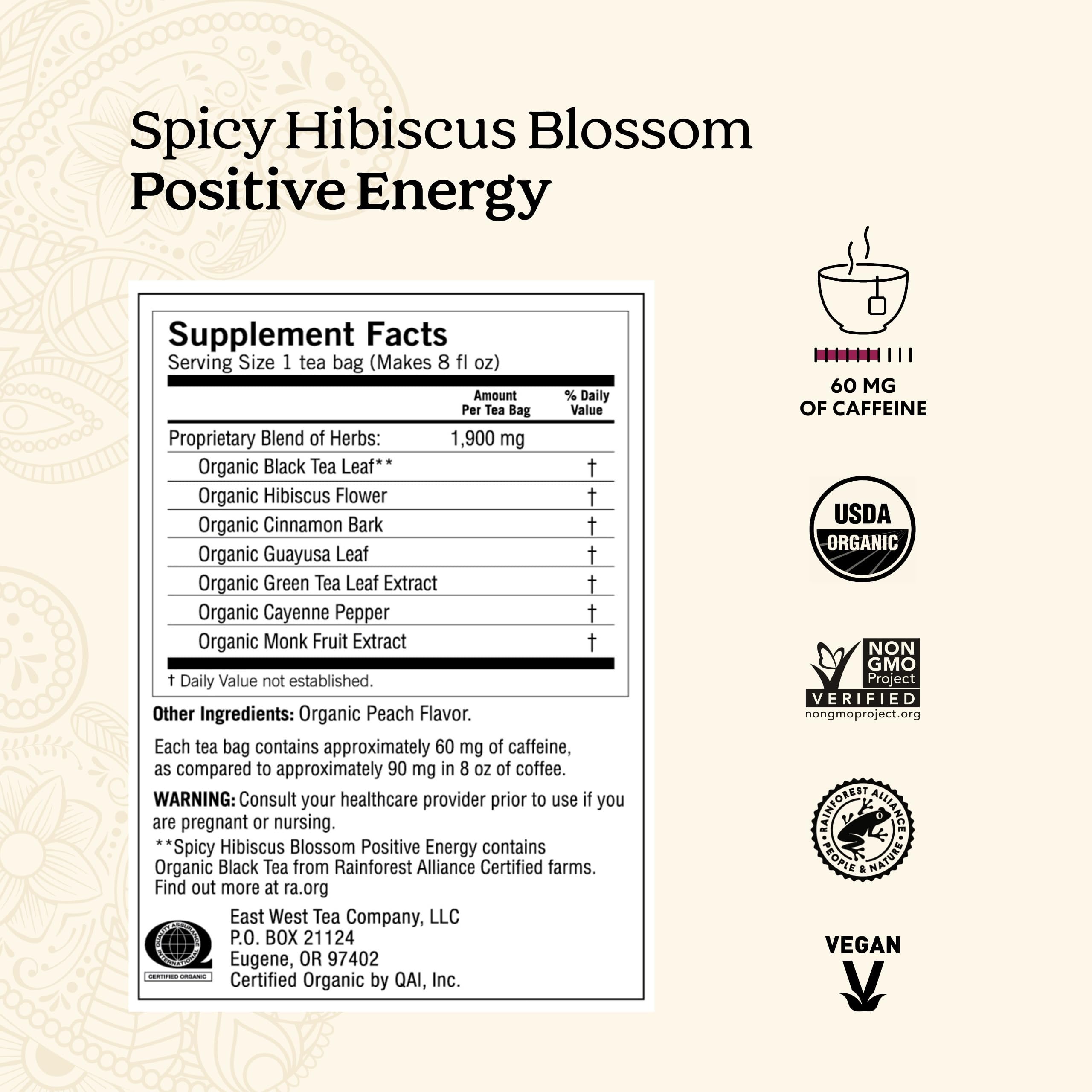 Yogi Tea box shows Organic label for a wholesome daily ritual.