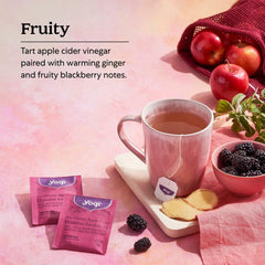 Yogi Tea brewing in a mug evokes a comforting moment.