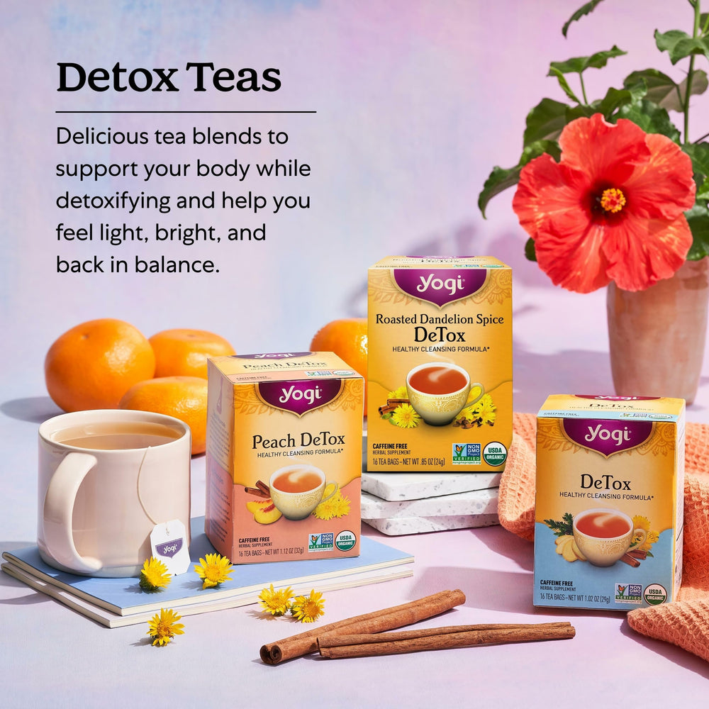 Yogi tea-cups-and-steeping captures calm moments and inviting aroma.