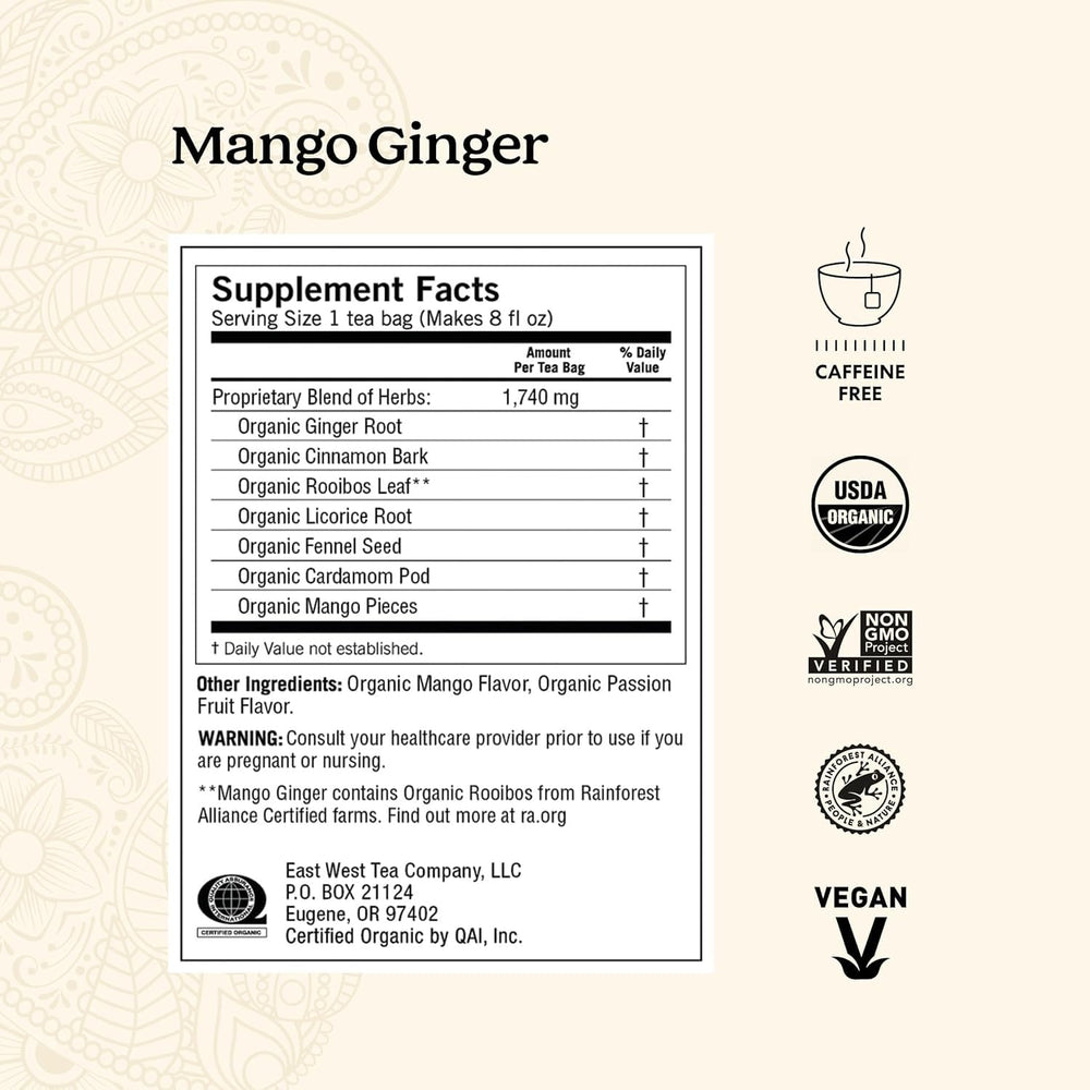 YOGI TEA Lemon Ginger tea bags highlight zesty citrus and digestive-friendly flavor
