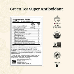 Yogi Green Tea Super Antioxidant tea bags ready for steeping