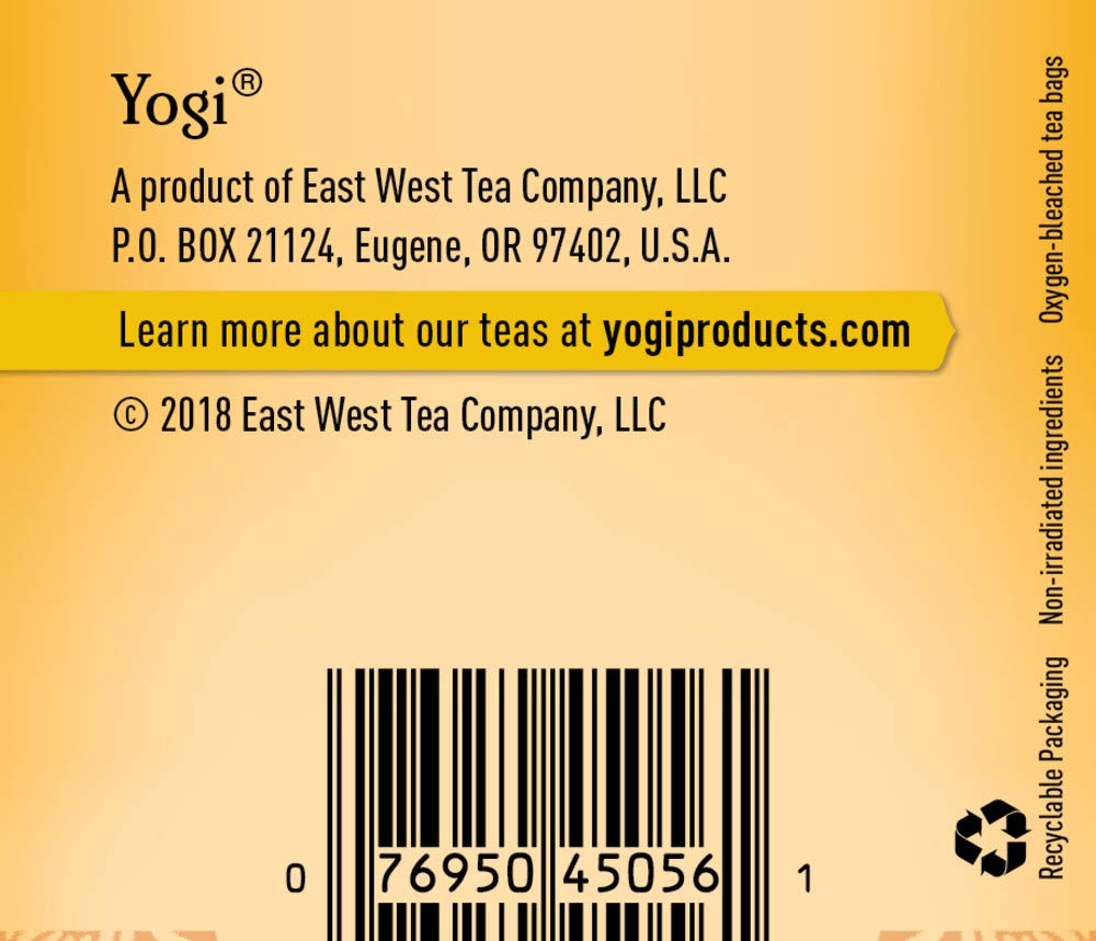 Yogi Honey Lemon Throat Comfort brew steep instructions help extract flavor.