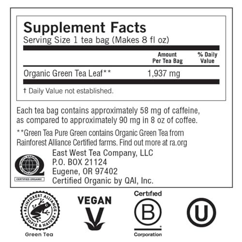 Yogi Tea Pure Green sustainability facility illustrating ethical sourcing.