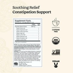 Mint leaves in Yogi tea provide refreshing digestive comfort.