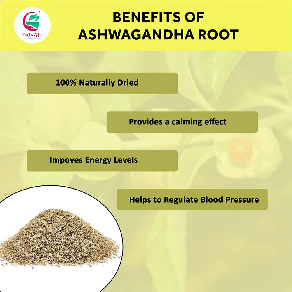 YOGI'S GIFT Ashwagandha root smoothie ingredient blends easily
