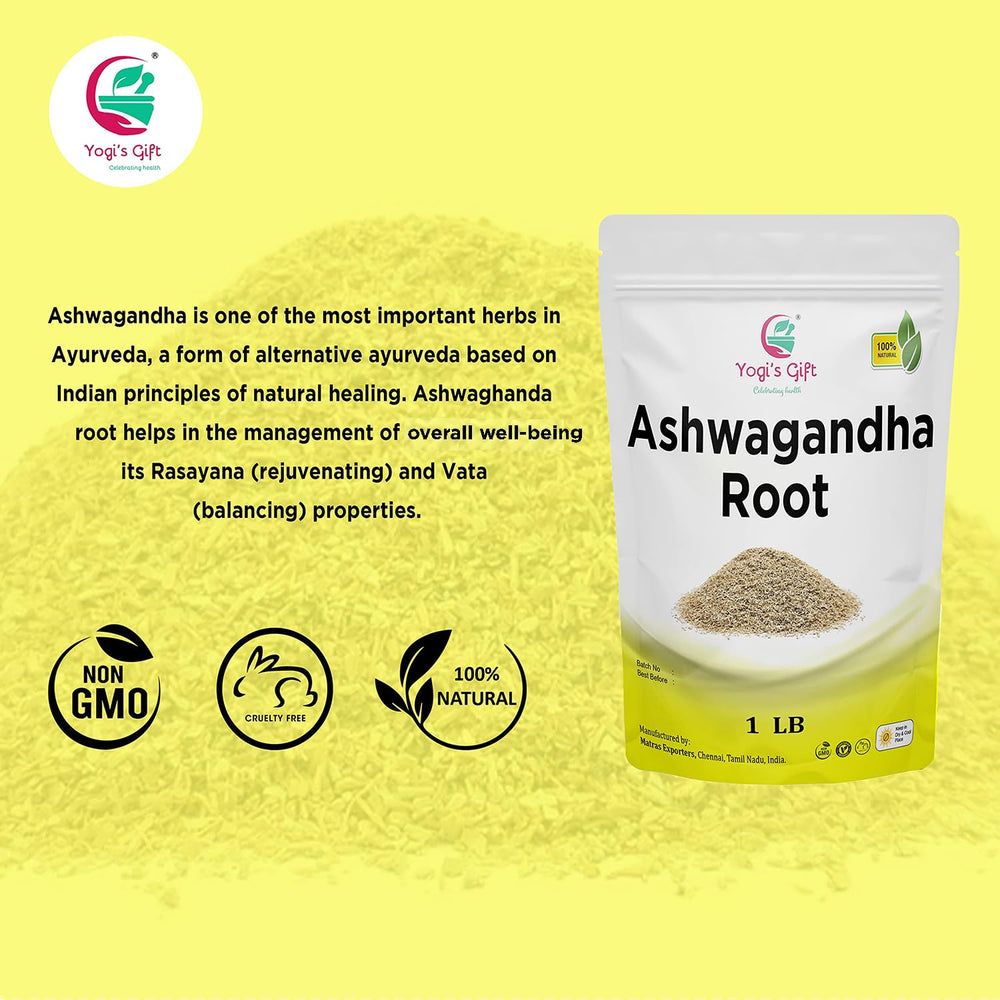 YOGI'S GIFT Ashwagandha root tea infusion ready for simmered beverages