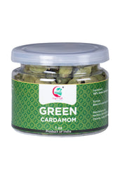 Yogi's Gift cardamom pods, whole, ready for fragrant cooking and infusion.