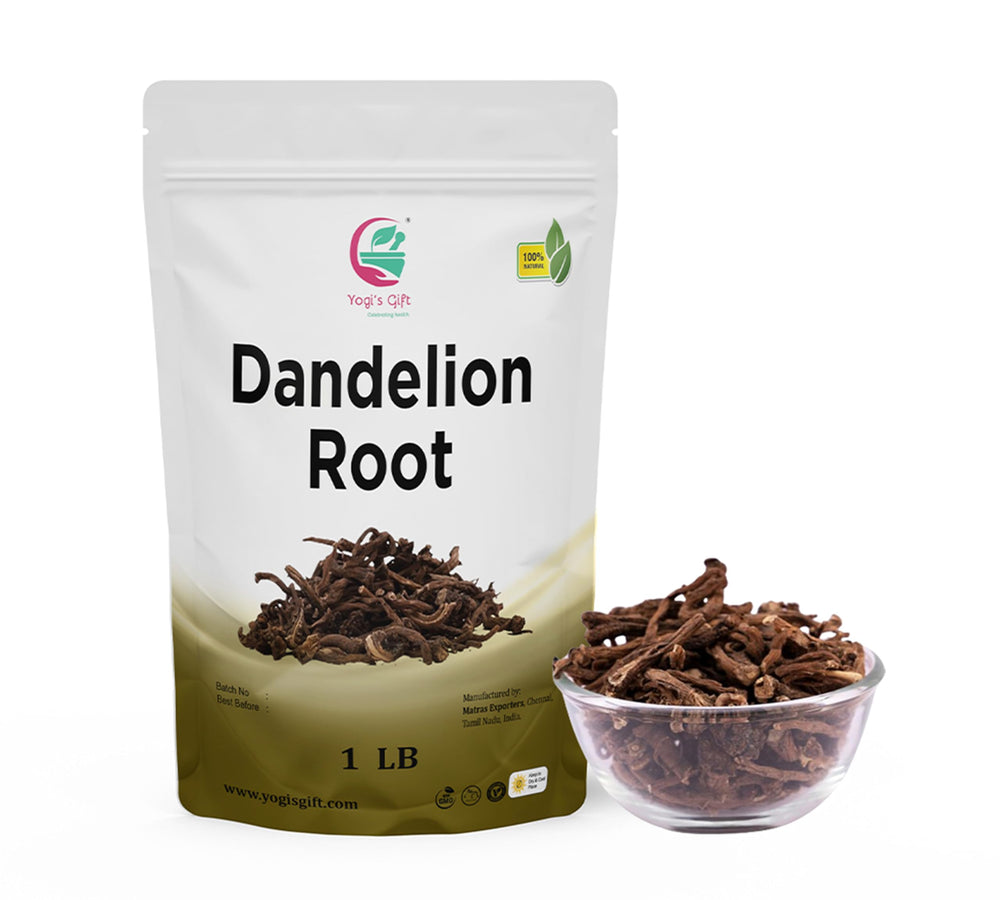 Yogi's Gift Dandelion Root raw and whole for daily blends and flavor