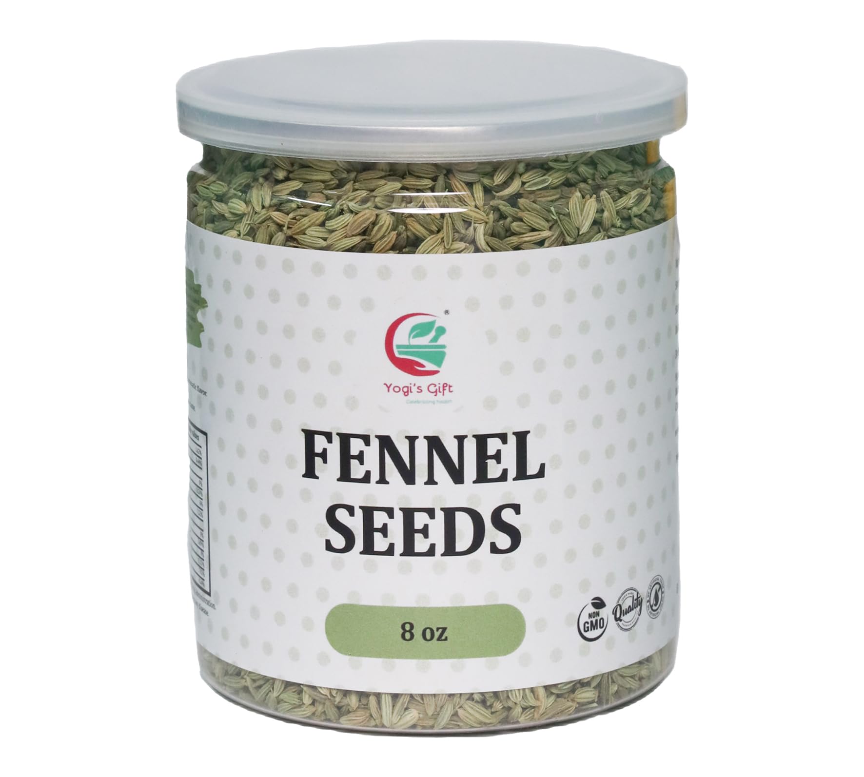 Yogi’s Gift fennel seeds – whole 8oz pack, aromatic spice for cooking and tea