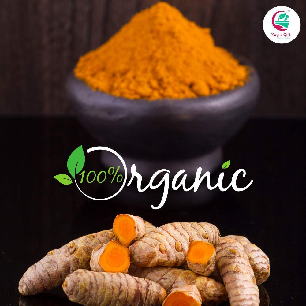Kasturi turmeric powder used in face-mask preparation for a natural glow