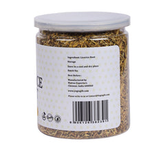 Yogi’s Gift licorice root brewing a fragrant tea.