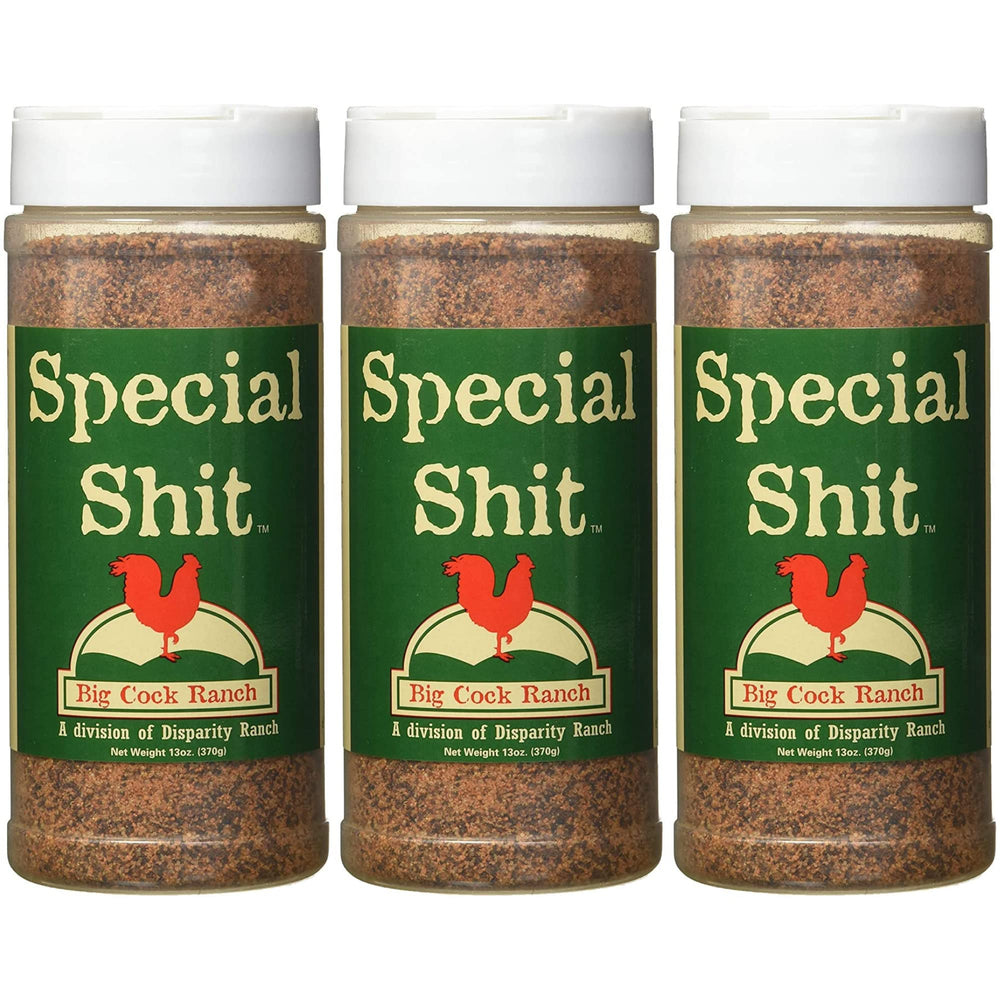 YONLICH Special Shit seasoning jar close-up for quick flavorful meals.