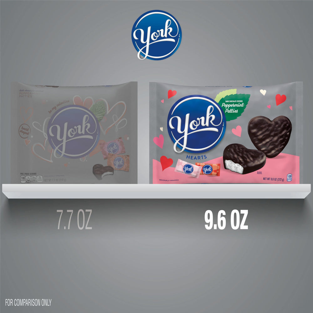 YORK patties hearts gift-ready pack perfect for Valentine's surprises.