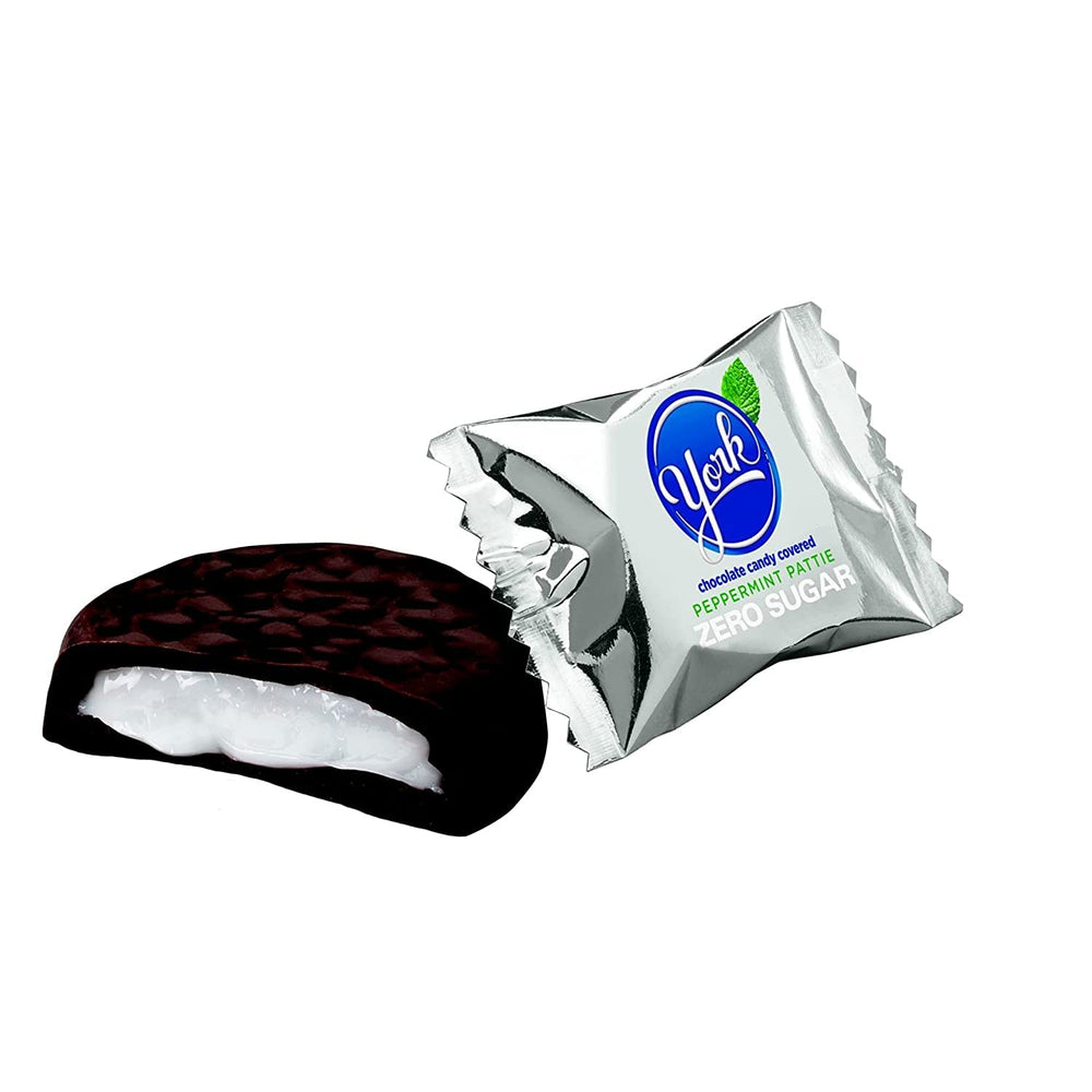 York Peppermint Patties individually wrapped for easy grab-and-go treats.